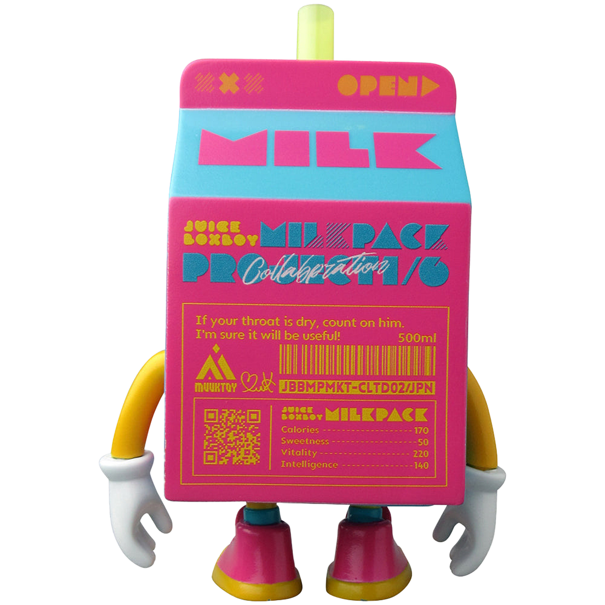 MUUKTOY JUICEBOXBOY MILKPACK Project 1/6 Collaboration color