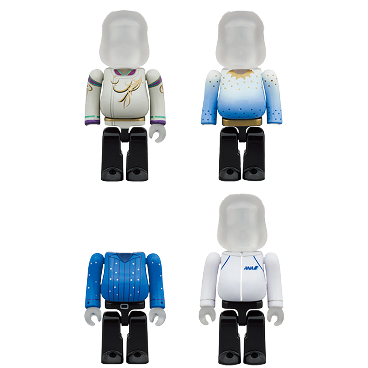 ＜ANAオリジナル＞YUZU × BE@RBRICK for ANA　歴代衣装コレクション 100%