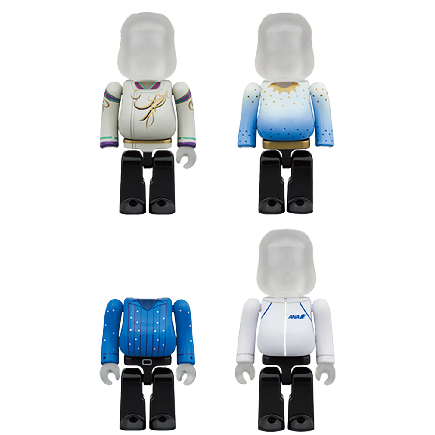 ＜ANAオリジナル＞YUZU × BE@RBRICK for ANA　歴代衣装コレクション 100%