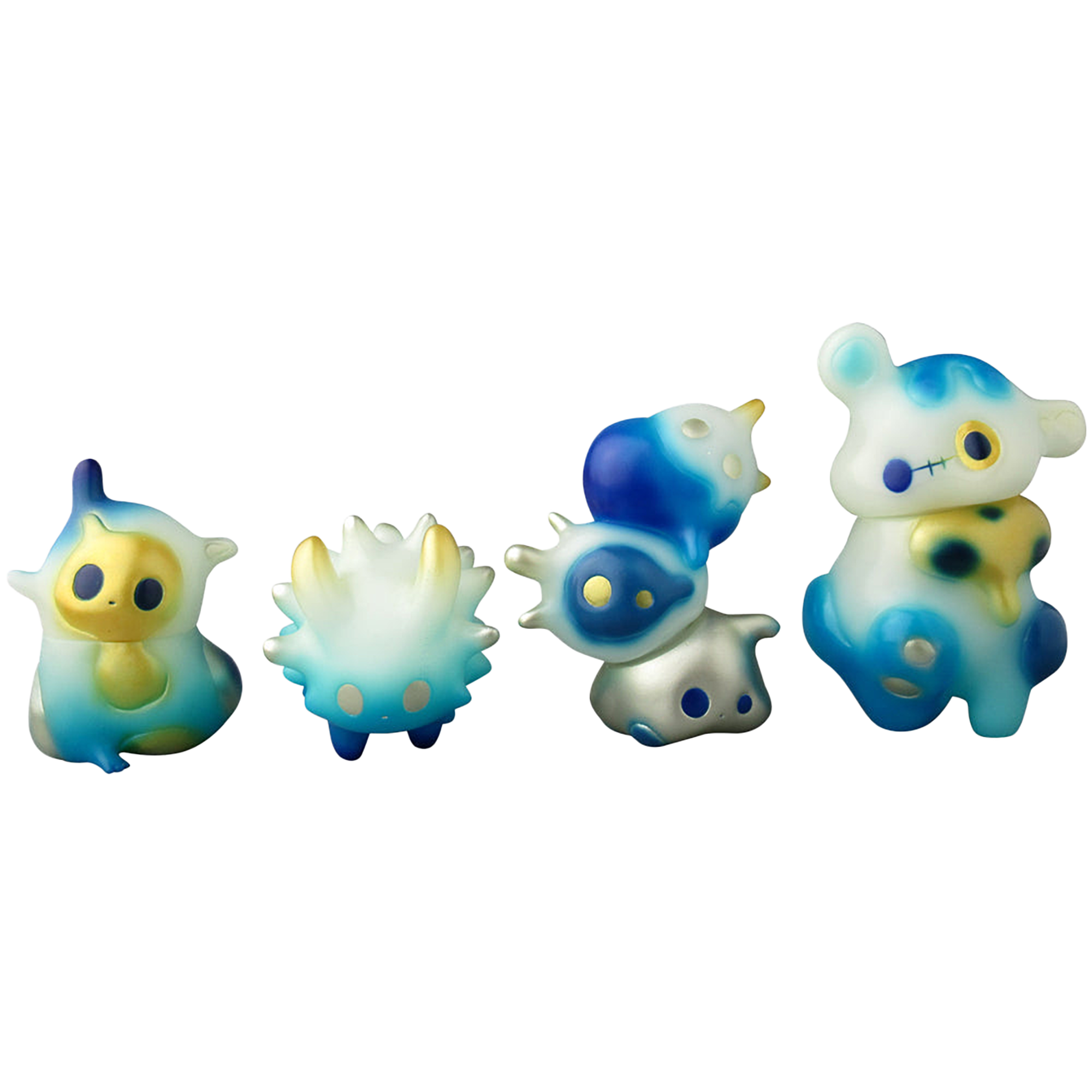 Three Wax/0.0 Menom・Monamomi・Mimimi・Popyrus Set of 4 Project 1/6 Bespoke Color
