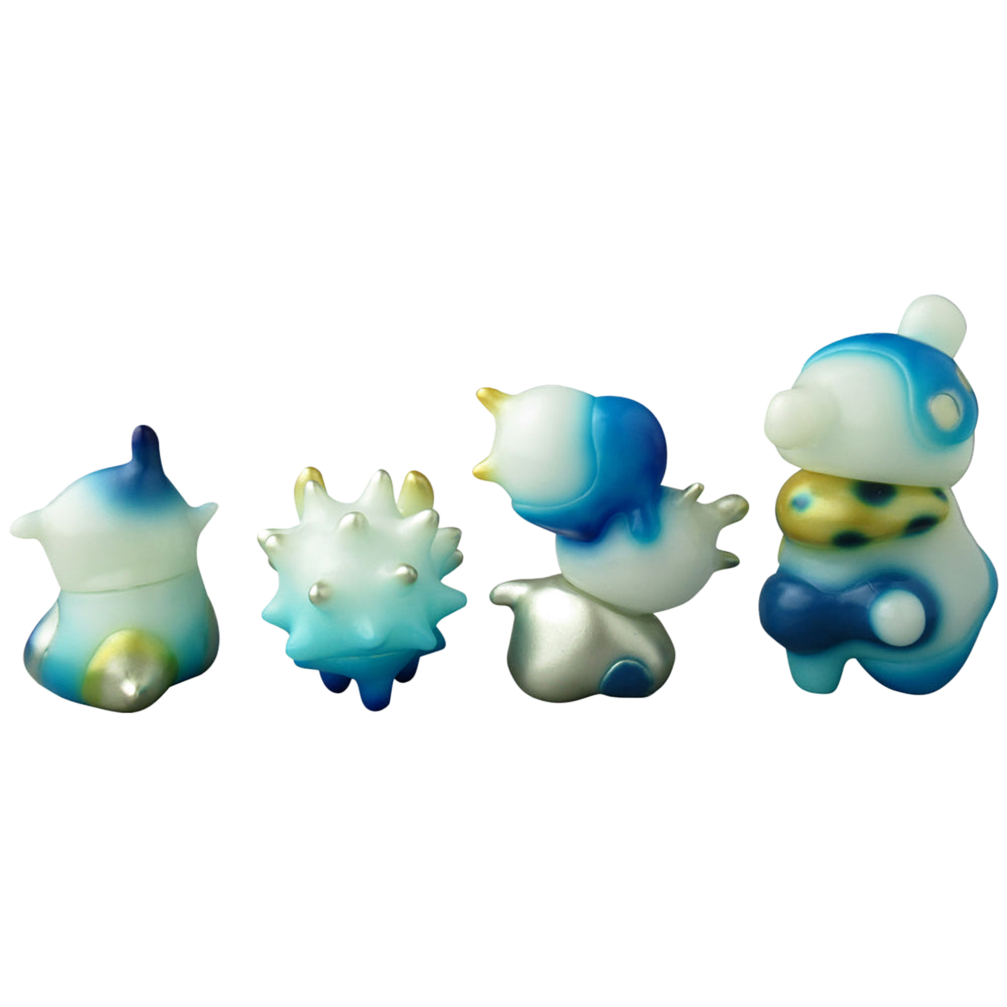 Three Wax/0.0 Menom・Monamomi・Mimimi・Popyrus Set of 4 Project 1/6 Bespoke Color