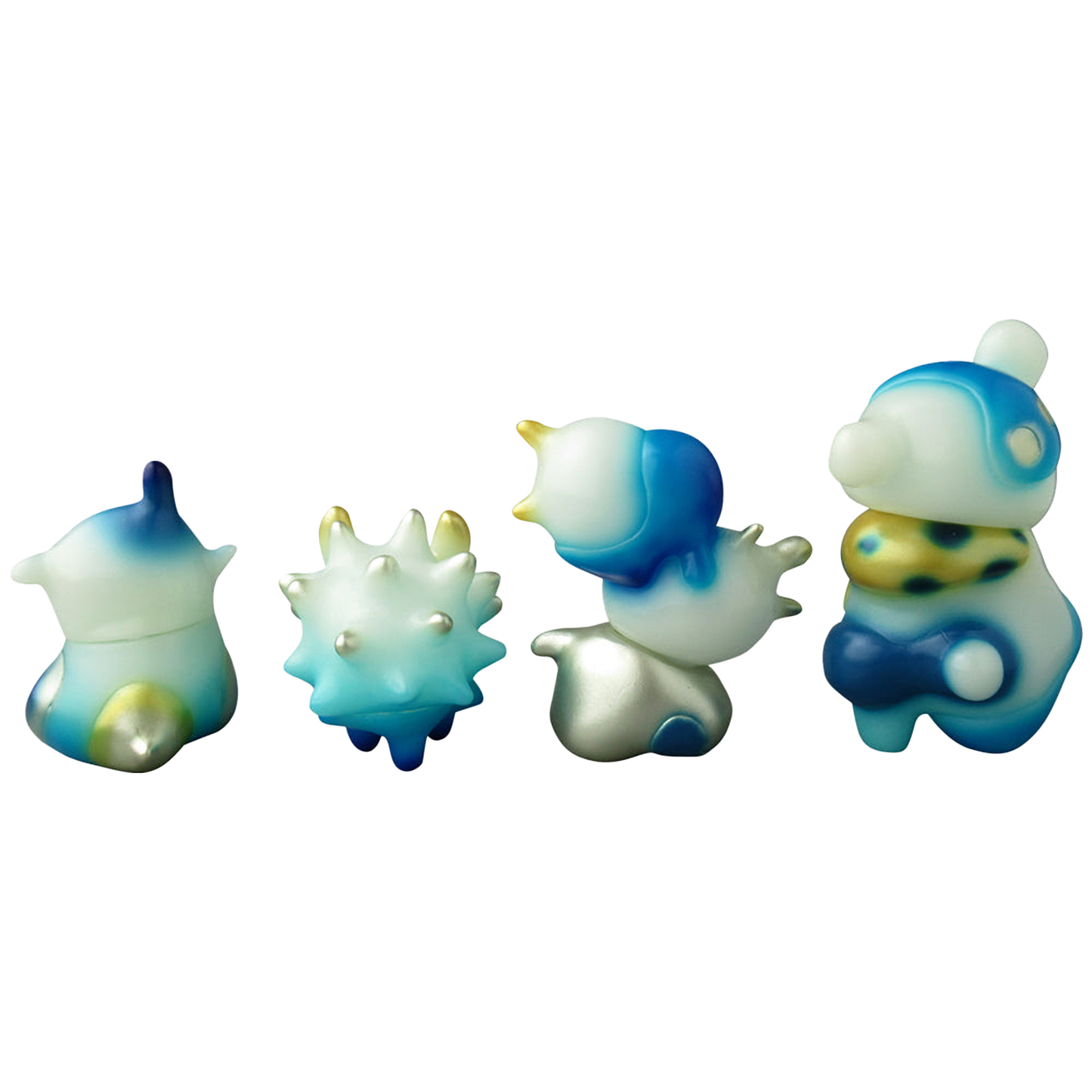 Three Wax/0.0 Menom・Monamomi・Mimimi・Popyrus Set of 4 Project 1/6 Bespoke Color