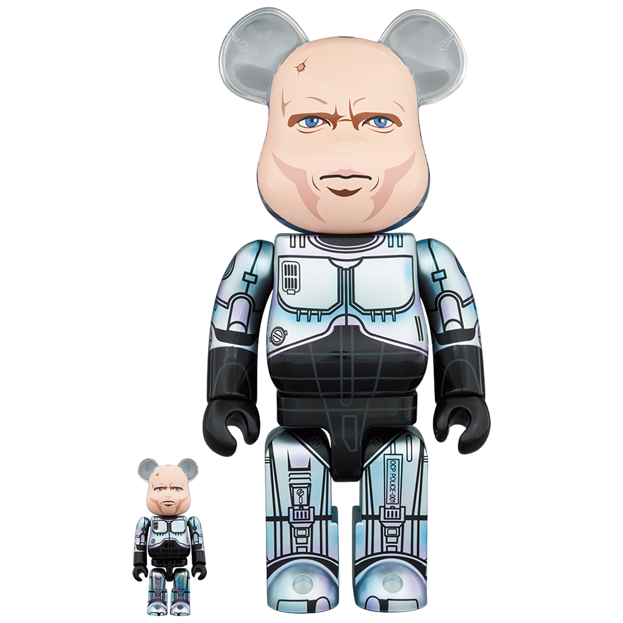 BE@RBRICK ROBOCOP 2 MURPHY HEAD Ver. 100％ & 400％《Planned to be shipped in late May 2023 / the order period is until November 10》