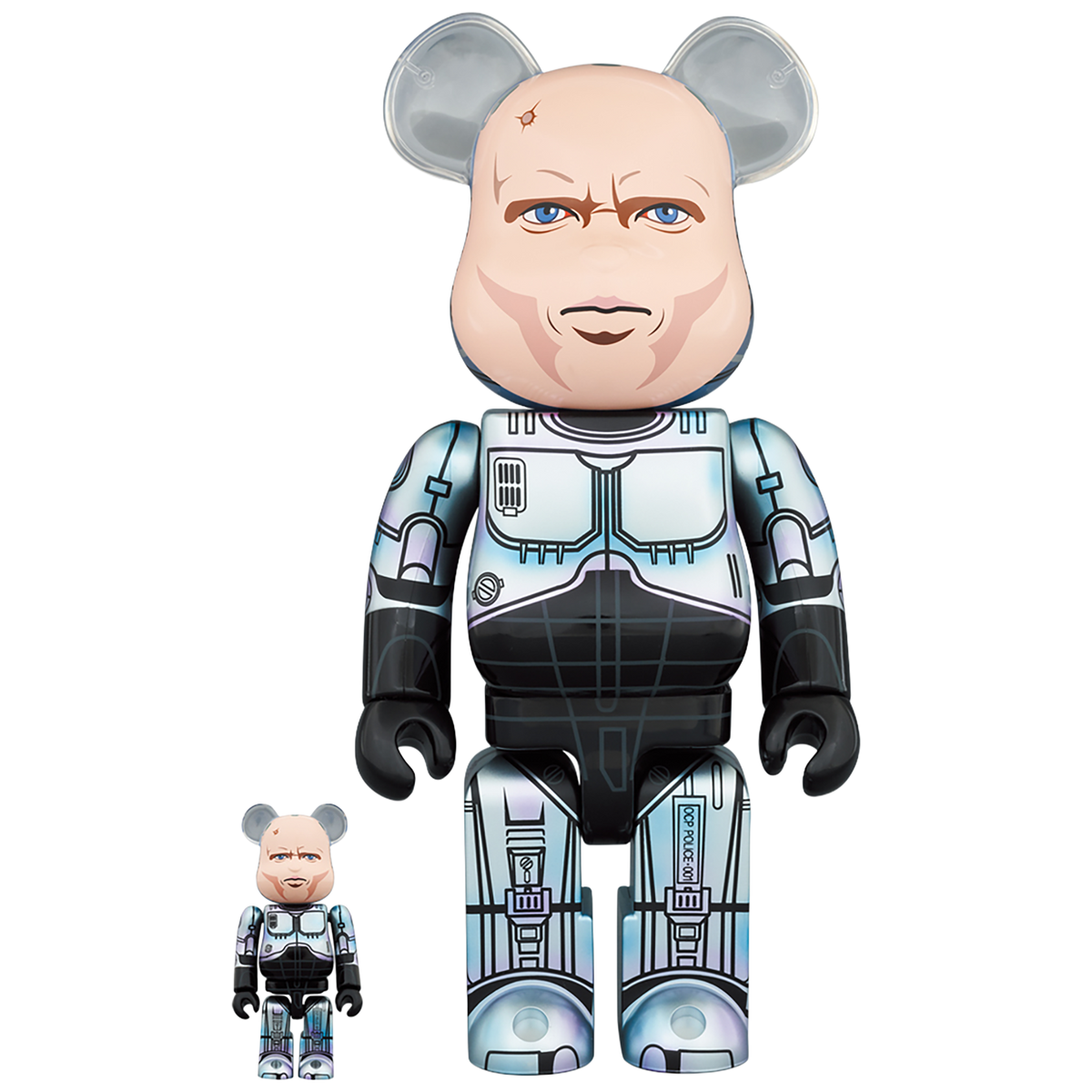 BE@RBRICK ROBOCOP 2 MURPHY HEAD Ver. 100％ & 400％《Planned to be shipped in late May 2023 / the order period is until November 10》
