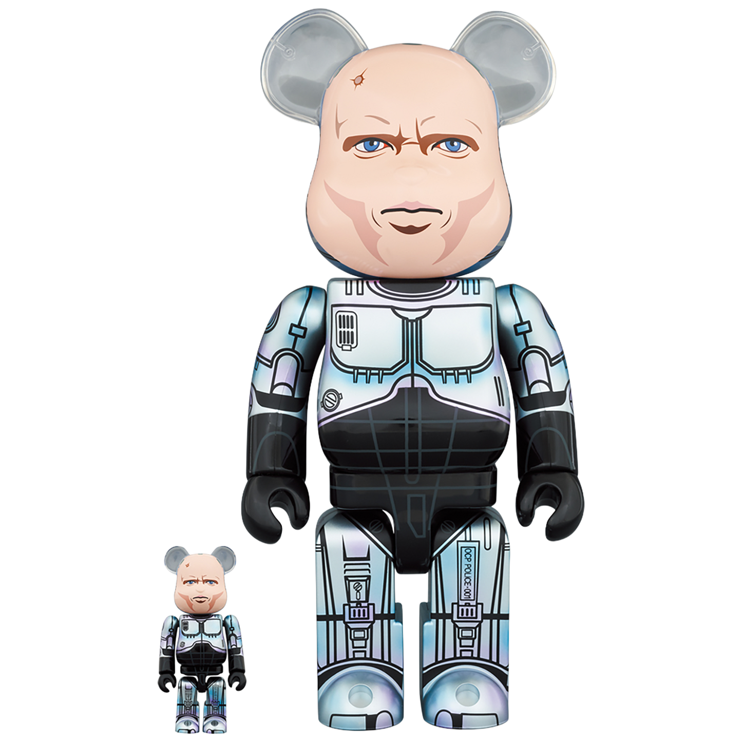 BE@RBRICK ROBOCOP 2 MURPHY HEAD Ver. 100％ & 400％《Planned to be shipped in late May 2023 / the order period is until November 10》