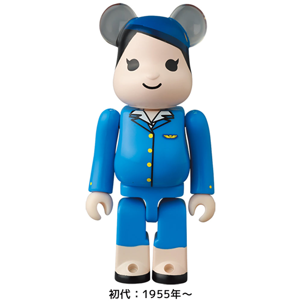 BE@RBRICK for ANA ANA創立70周年記念歴代制服コレクション 100%_1