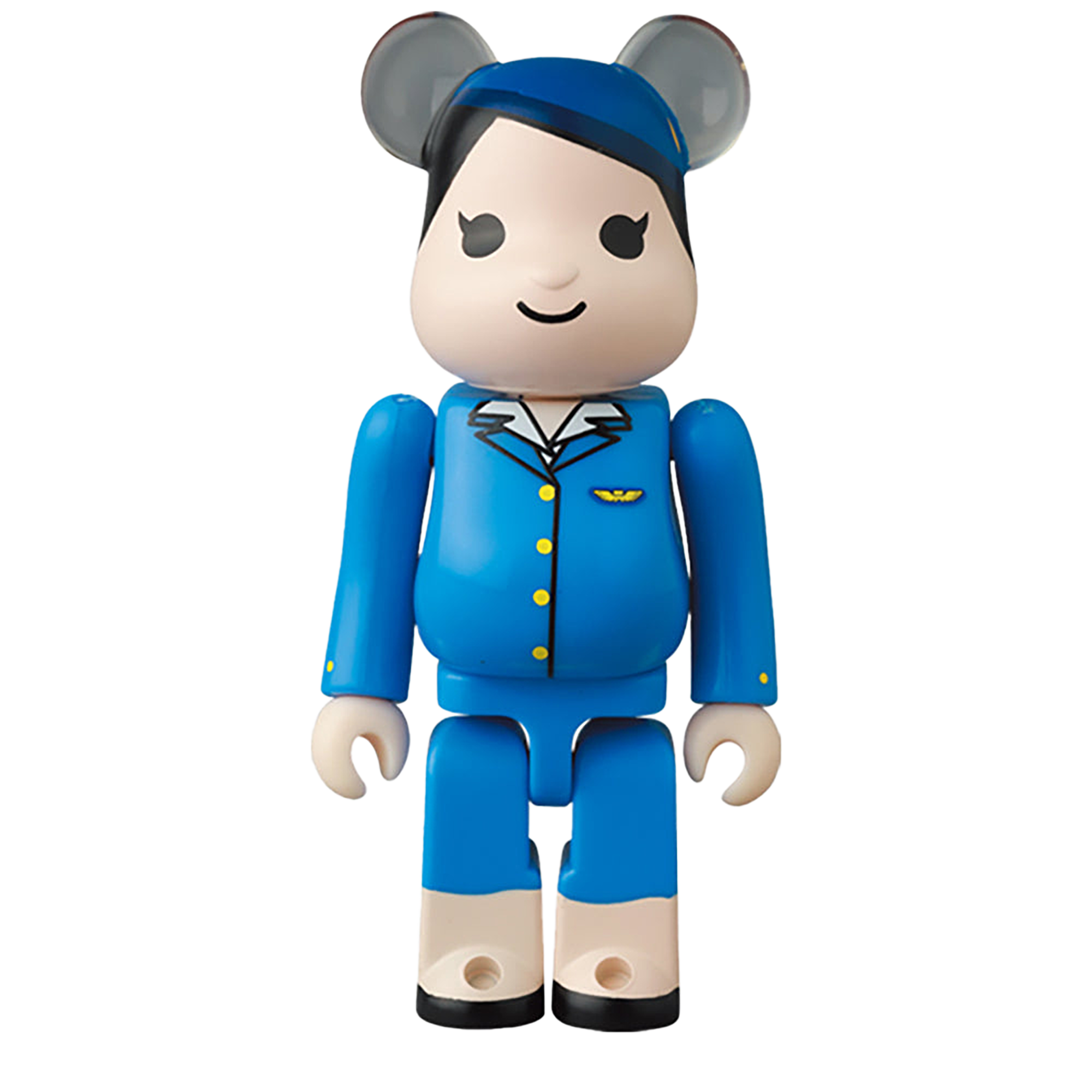 BE@RBRICK for ANA ANA創立70周年記念歴代制服コレクション 100%