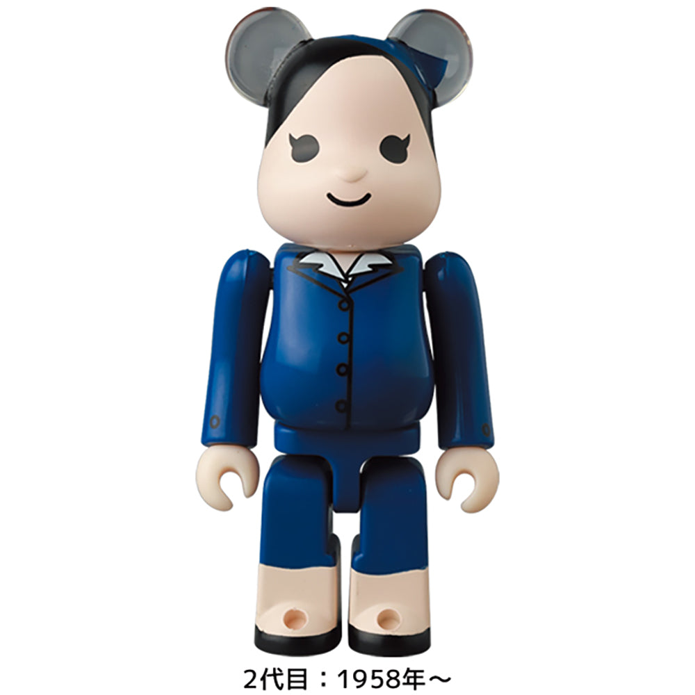 BE@RBRICK for ANA ANA創立70周年記念歴代制服コレクション 100%_2