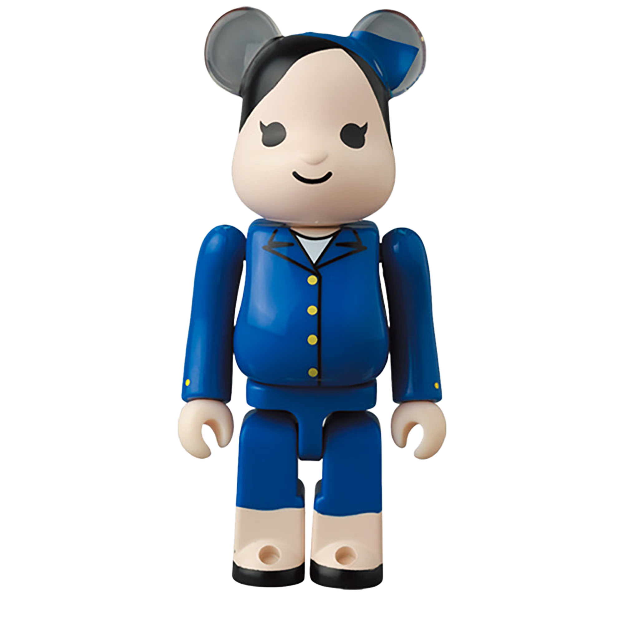 BE@RBRICK for ANA ANA創立70周年記念歴代制服コレクション 100%