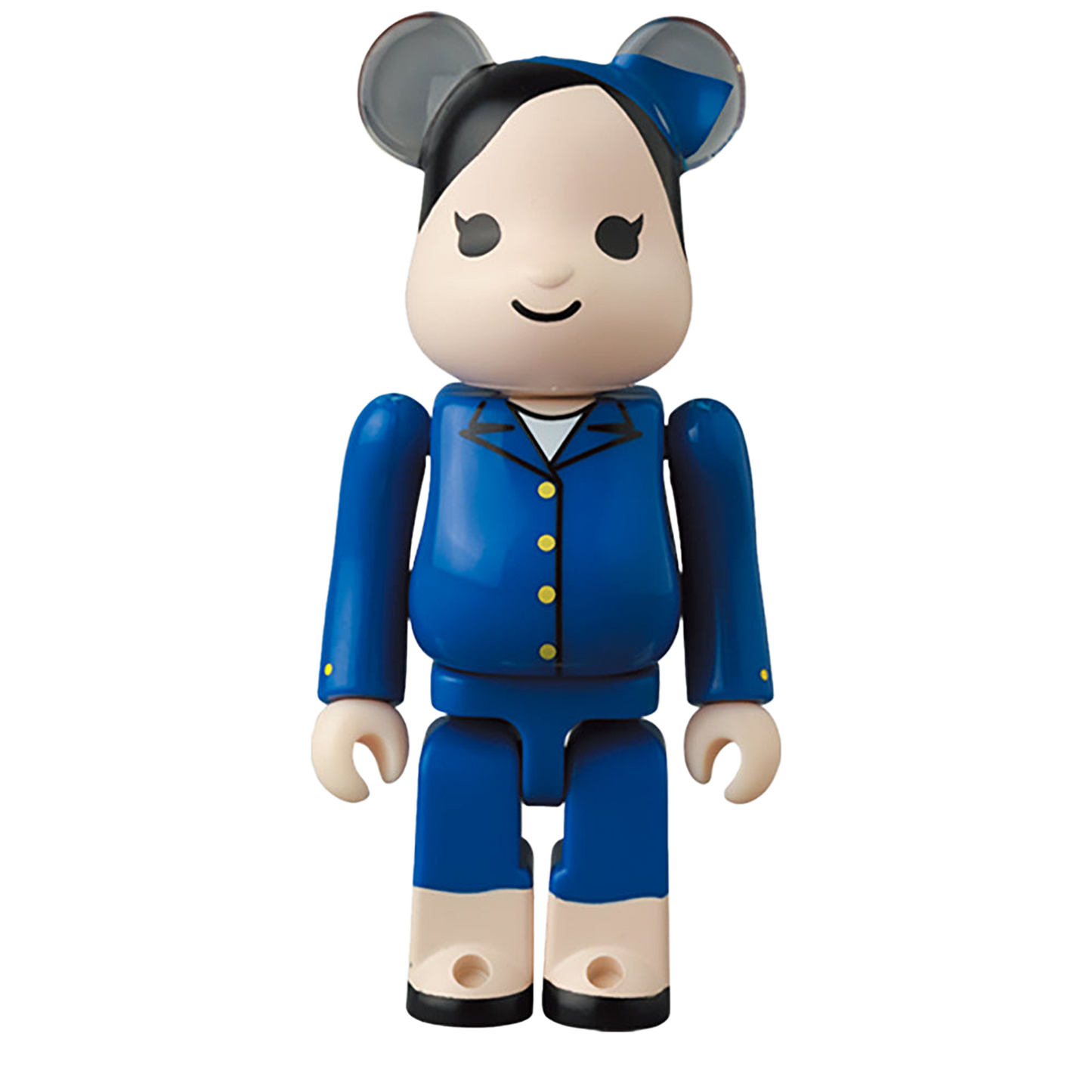 BE@RBRICK for ANA ANA創立70周年記念歴代制服コレクション 100%