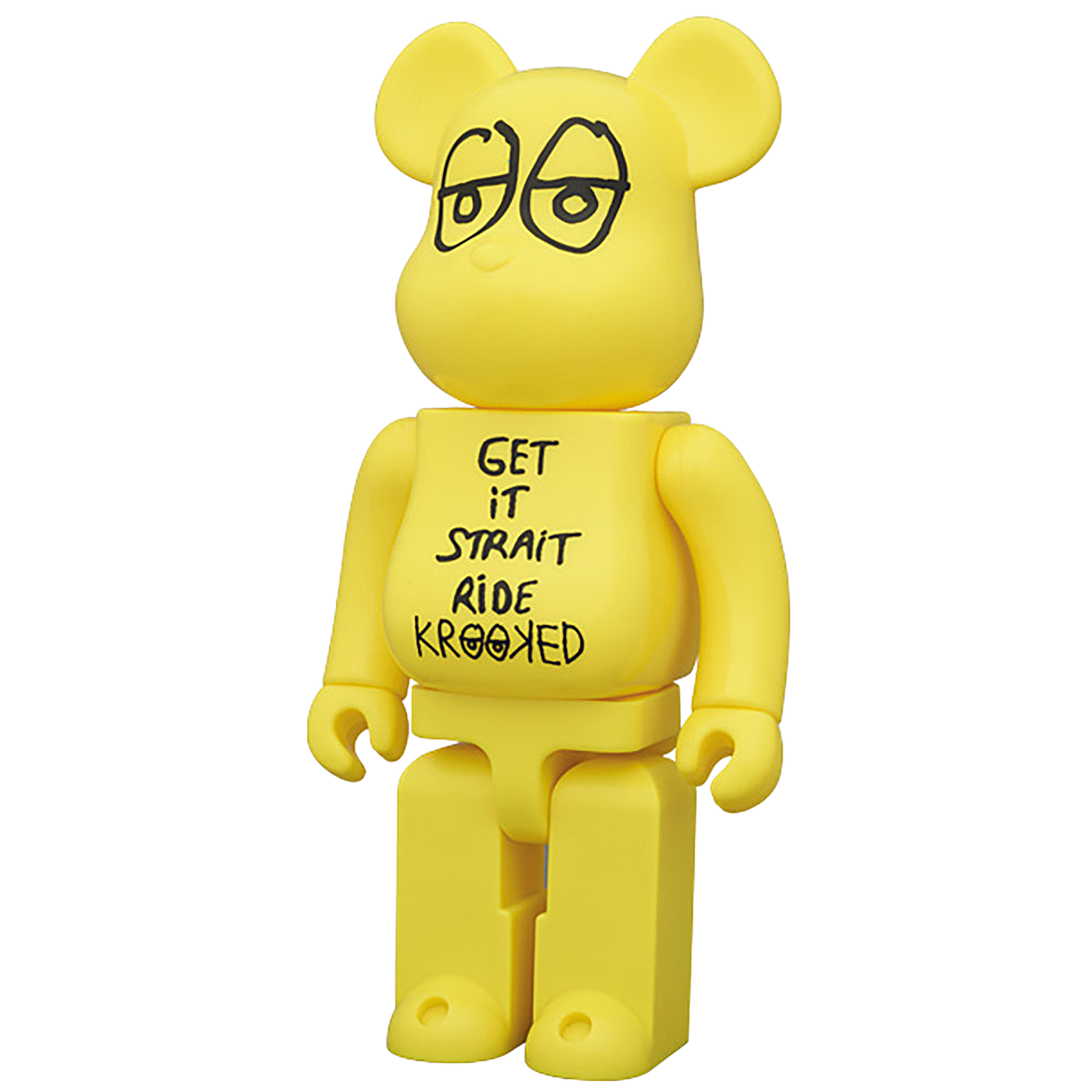 BE@RBRICK KROOKED SKATEBOARDS by Mark Gonzales 400％