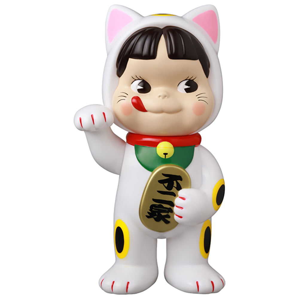 不二家ソフビコレクション　招き猫ペコちゃん_0