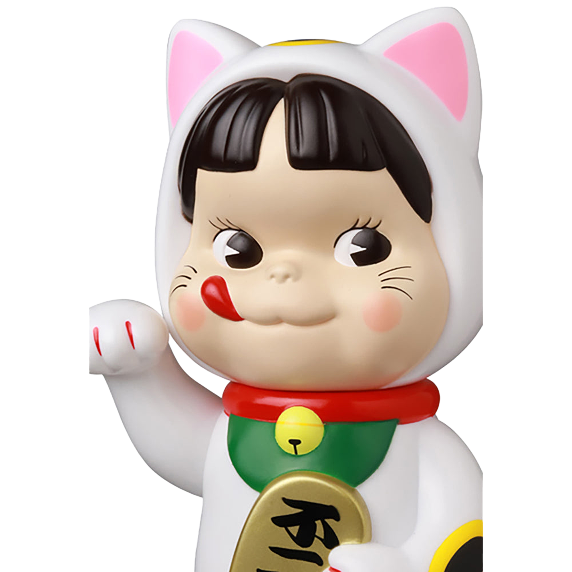 不二家ソフビコレクション　招き猫ペコちゃん