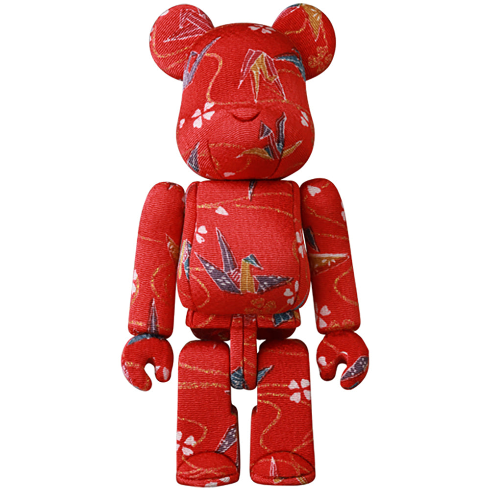 木目込みBE@RBRICK 新色(折り鶴、桜にウサギ、扇に桜)_1