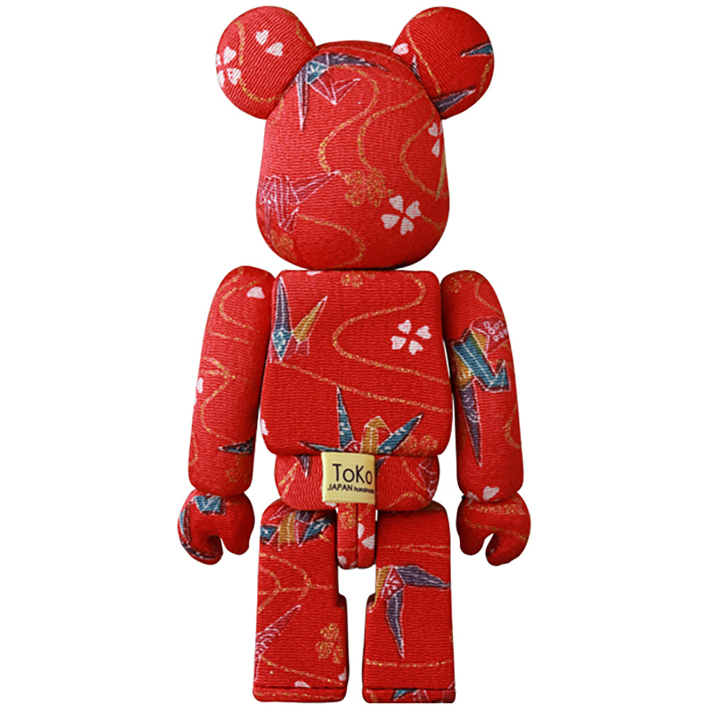 木目込みBE@RBRICK 新色(折り鶴、桜にウサギ、扇に桜)_2