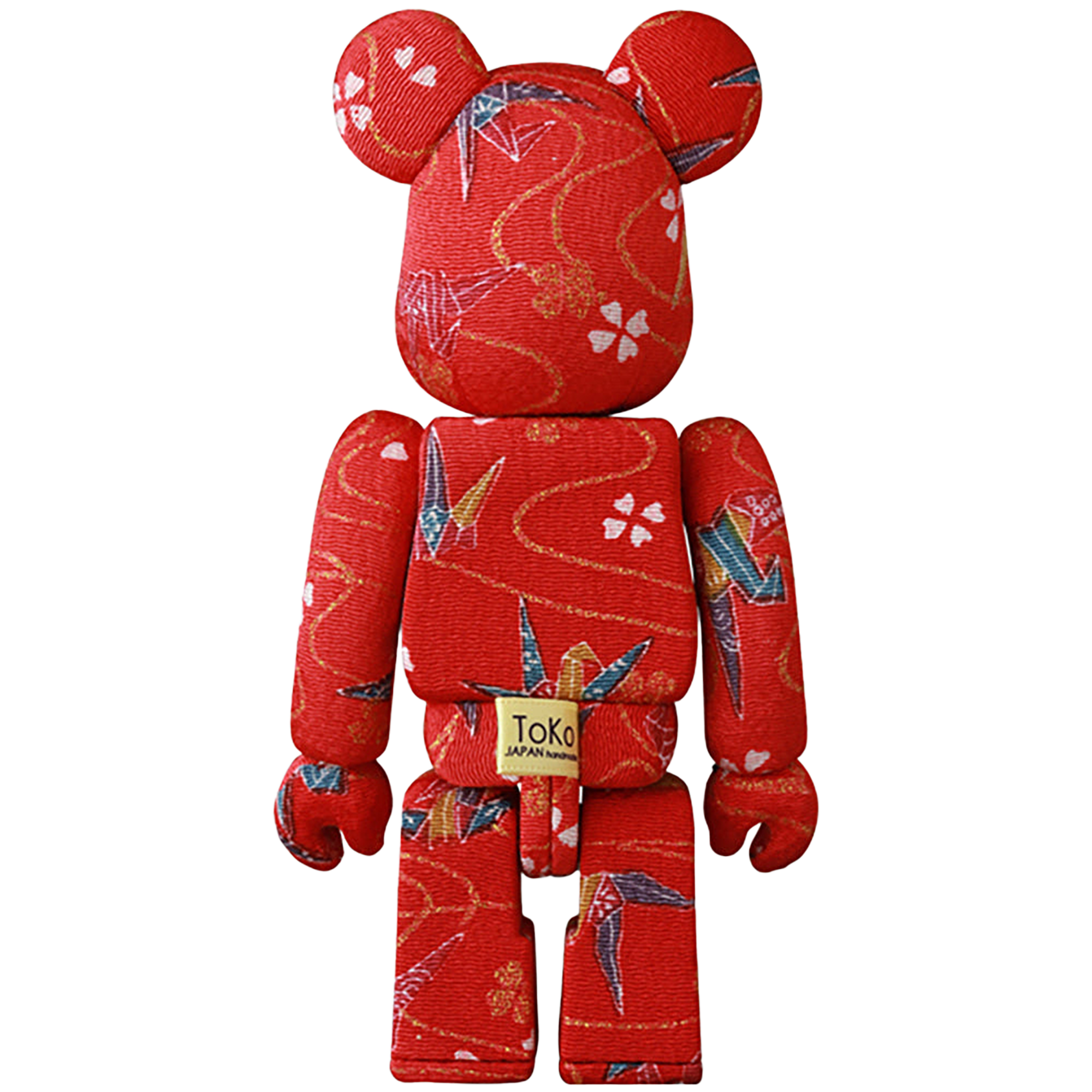 木目込みBE@RBRICK 新色(折り鶴、桜にウサギ、扇に桜)