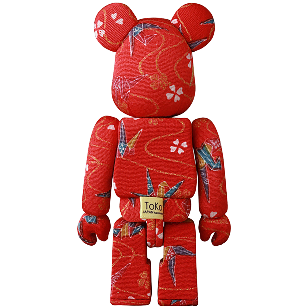 木目込みBE@RBRICK 新色(折り鶴、桜にウサギ、扇に桜)