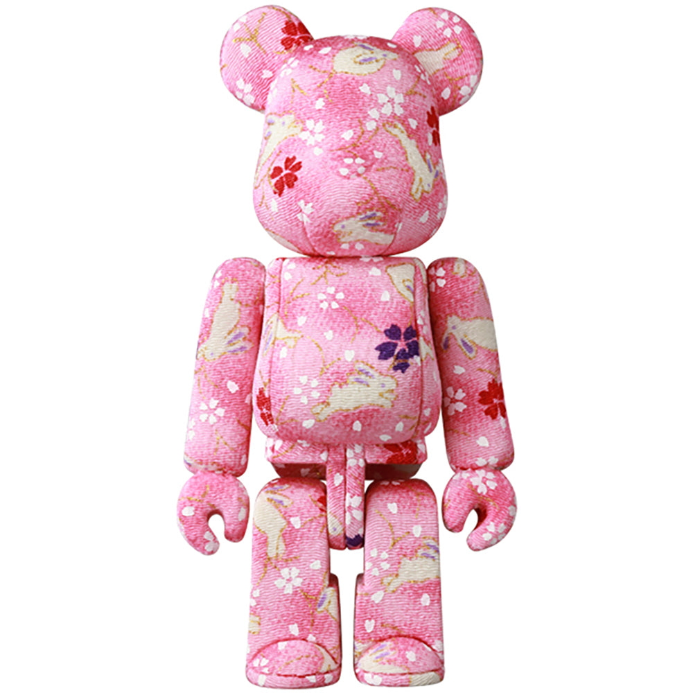 木目込みBE@RBRICK 新色(折り鶴、桜にウサギ、扇に桜)_3