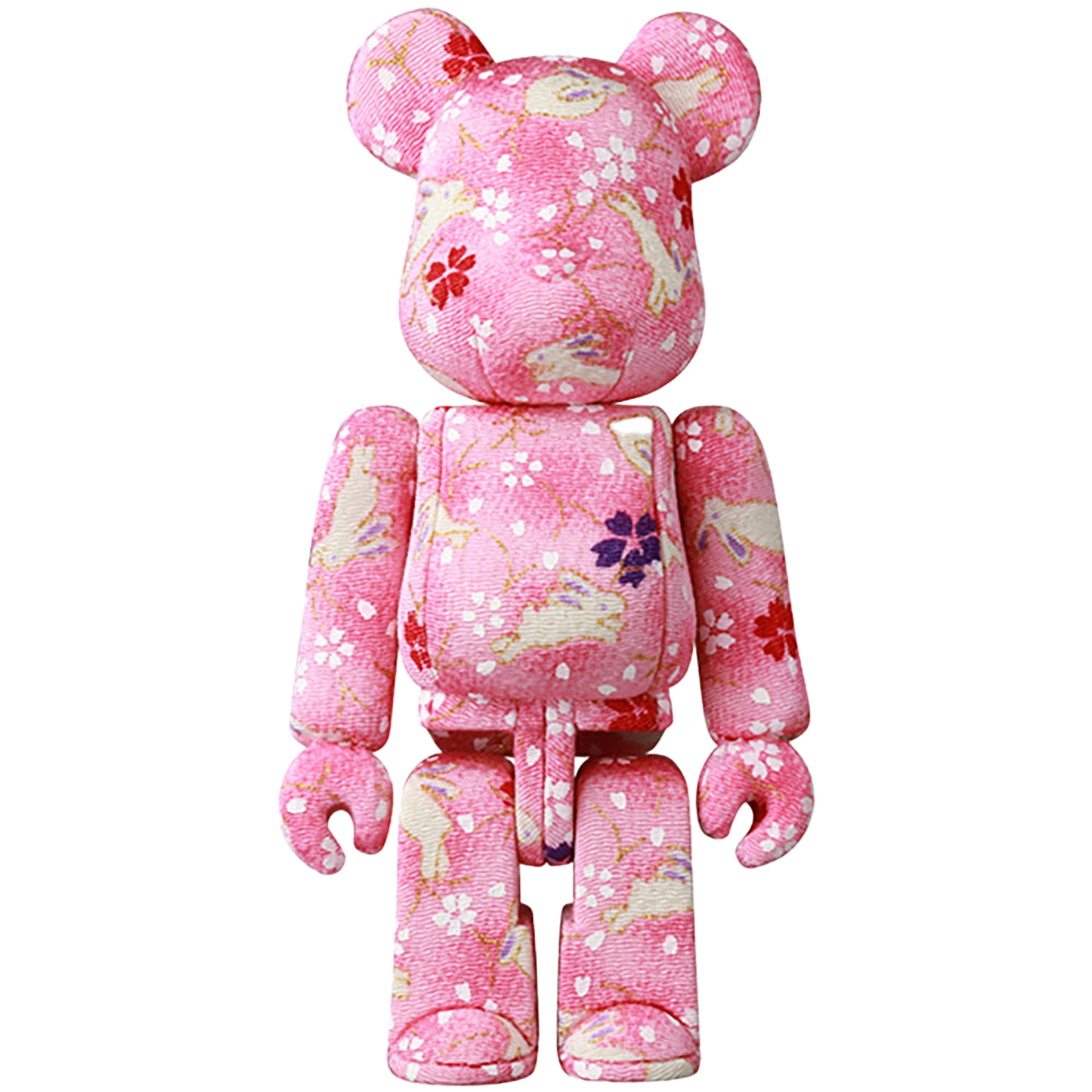 木目込みBE@RBRICK 新色(折り鶴、桜にウサギ、扇に桜)