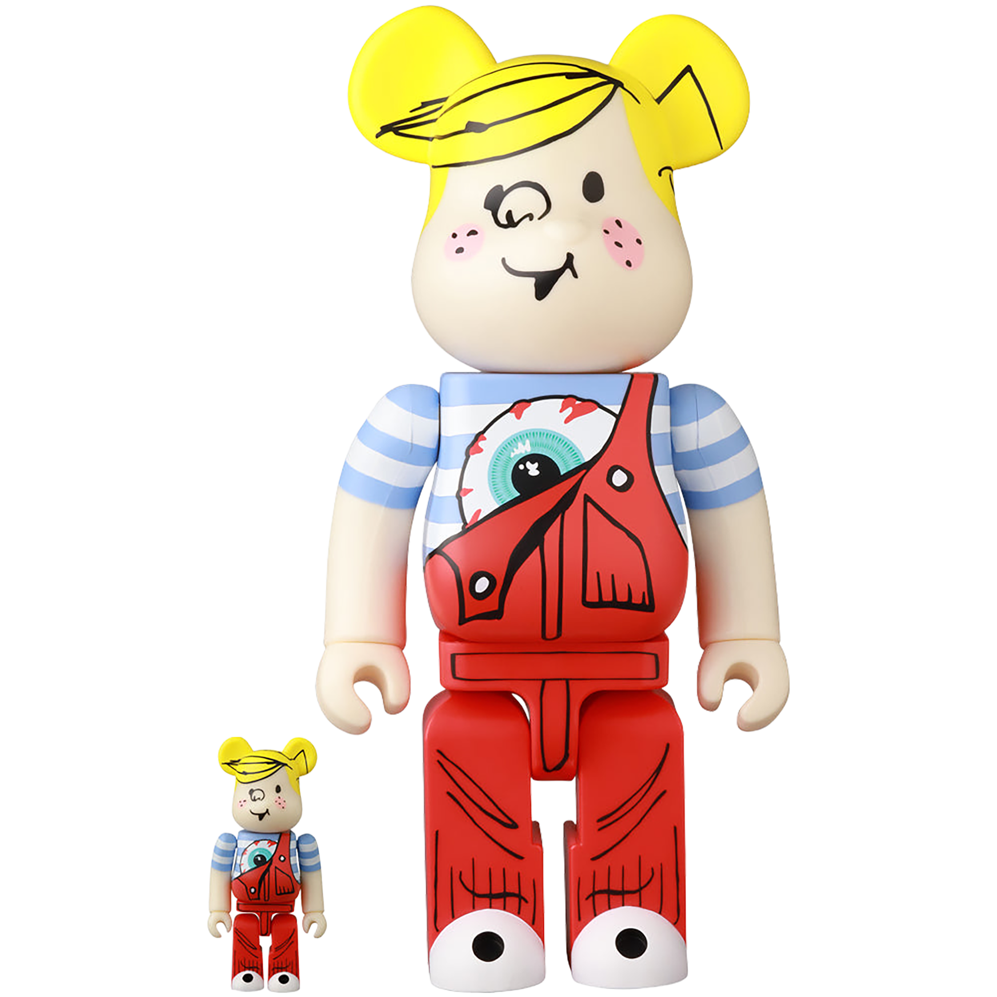 BE@RBRICK MISHKA x 威胁丹尼斯 100% & 400%