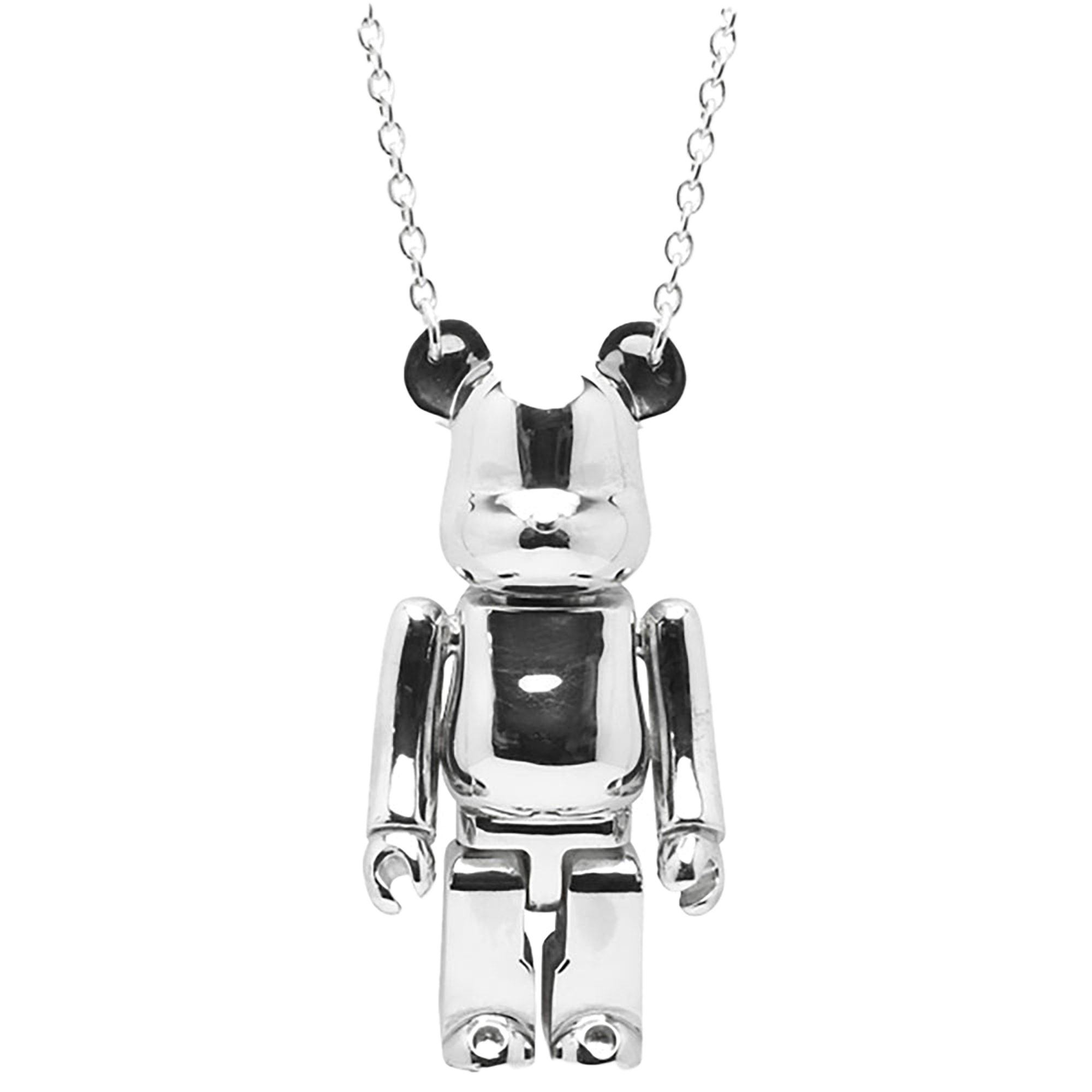 JAM HOME MADE BE@RBRICK 100% NECKLACE SV 925