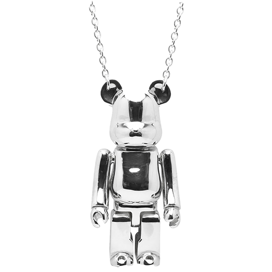 JAM HOME MADE BE@RBRICK 100% NECKLACE SV 925