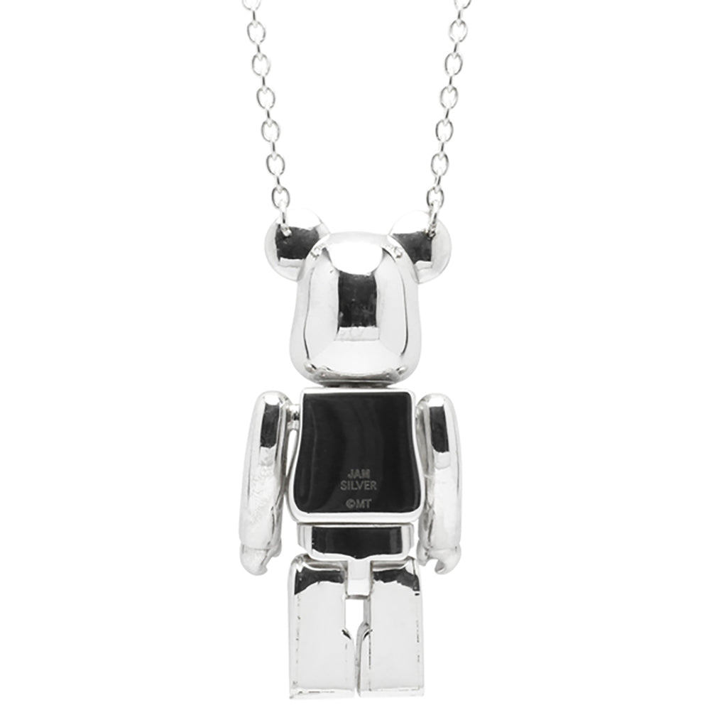 JAM HOME MADE BE@RBRICK 100% NECKLACE SV 925_1