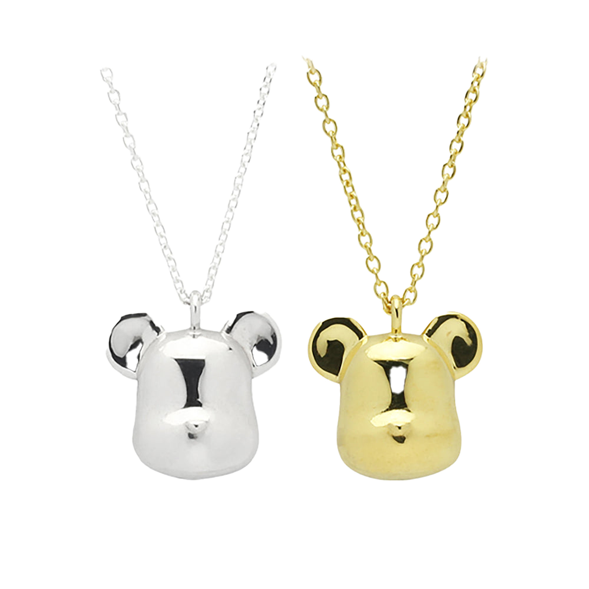JAM HOME MADE BE@RBRICK FACE NECKLACE
