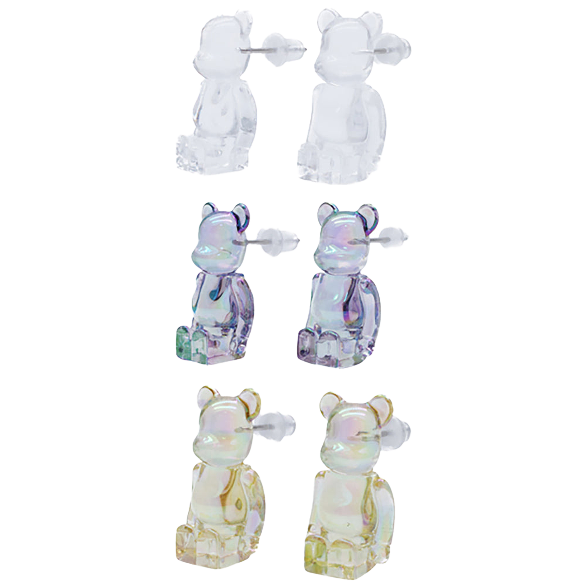 SITTING BE@RBRICK EARRINGS