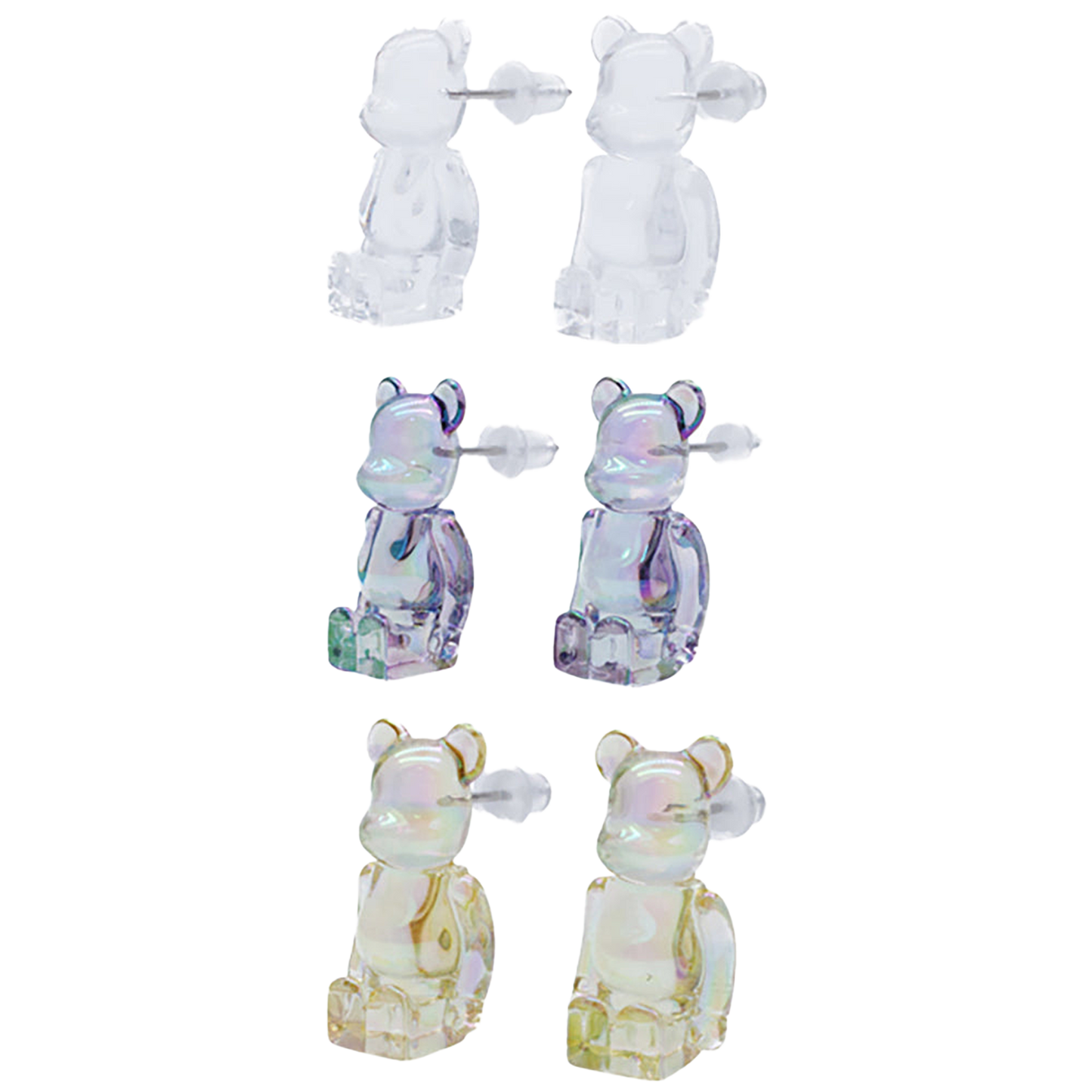 SITTING BE@RBRICK EARRINGS