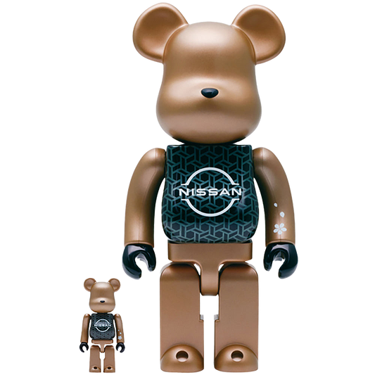 NISSAN 90th ANNIVERSARY BE@RBRICK 100% & 400%