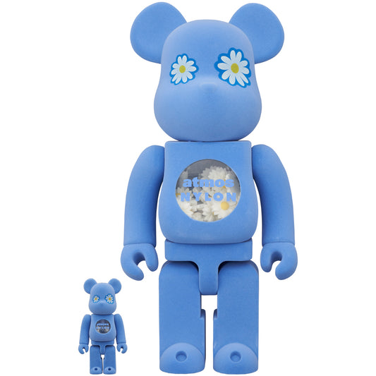 BE@RBRICK  atmos × NYLON JAPAN TYPE-2 100％ & 400％