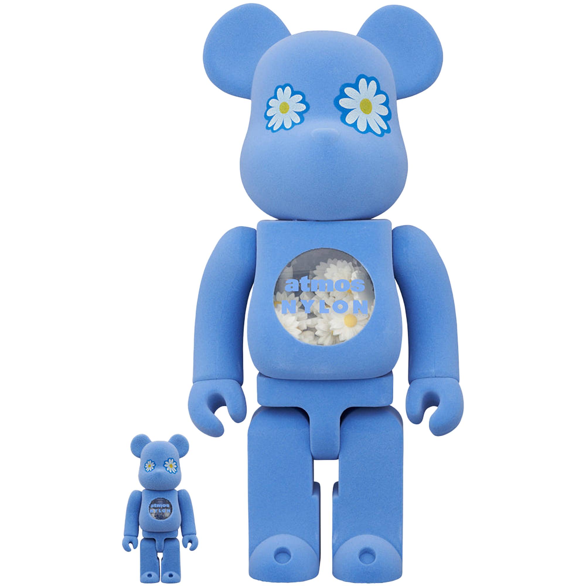 BE@RBRICK  atmos × NYLON JAPAN TYPE-2 100％ & 400％