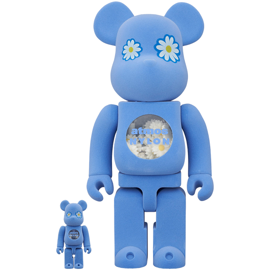 BE@RBRICK atmos × NYLON JAPAN TYPE-2 100% & 400%