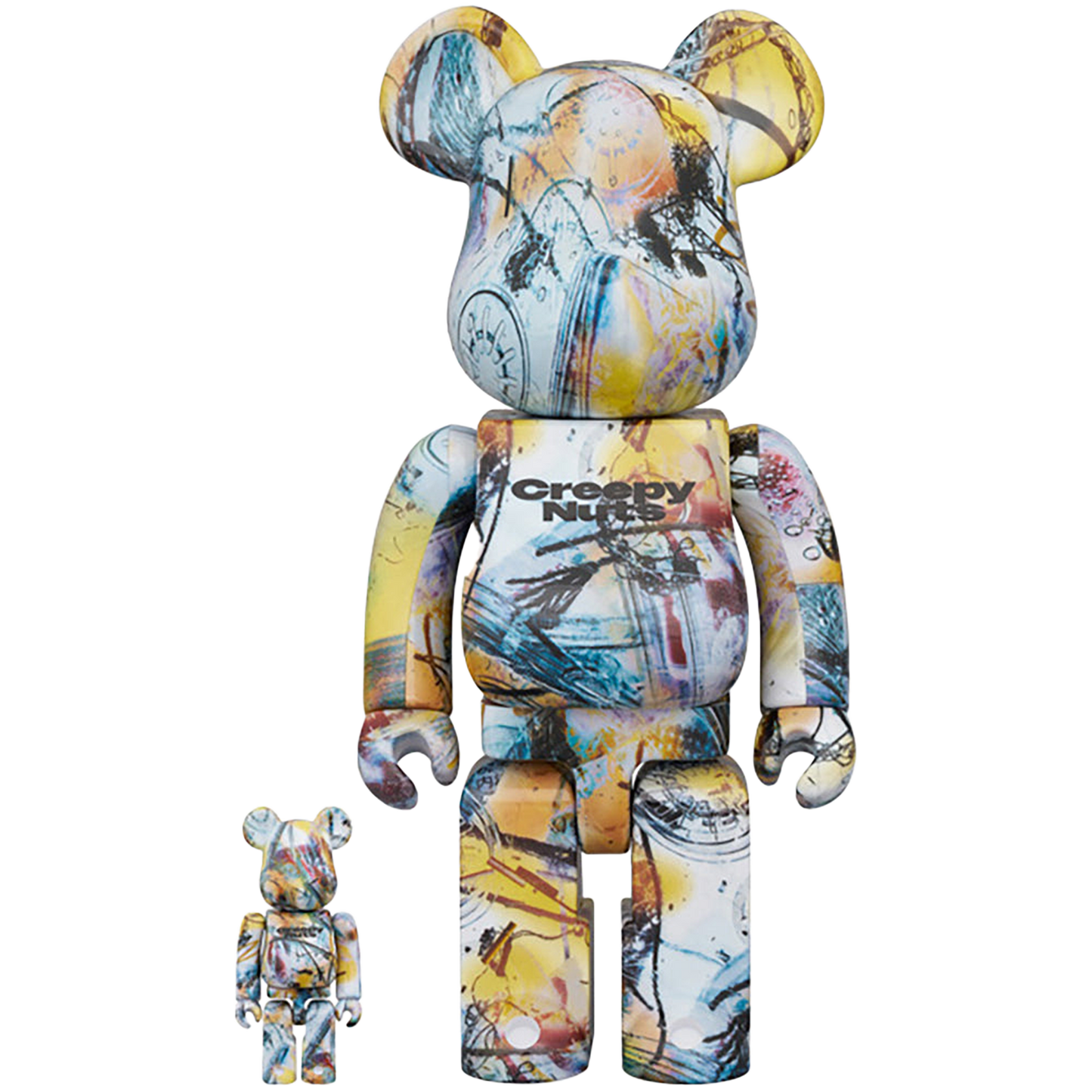 BE@RBRICK Creepy Nuts 100％ & 400％