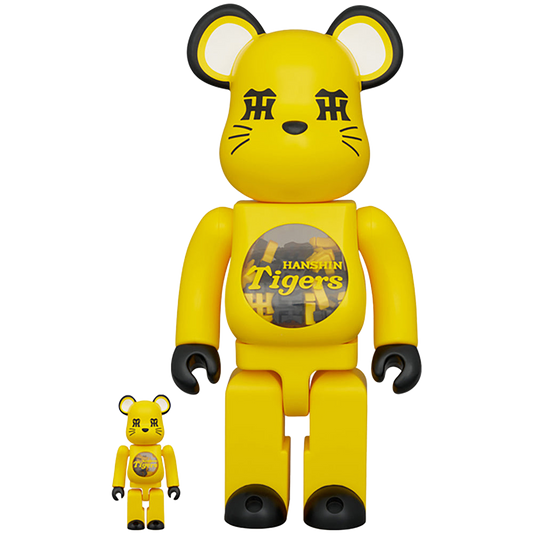 BE@RBRICK x 阪神タイガースコラボ 100％ & 400%