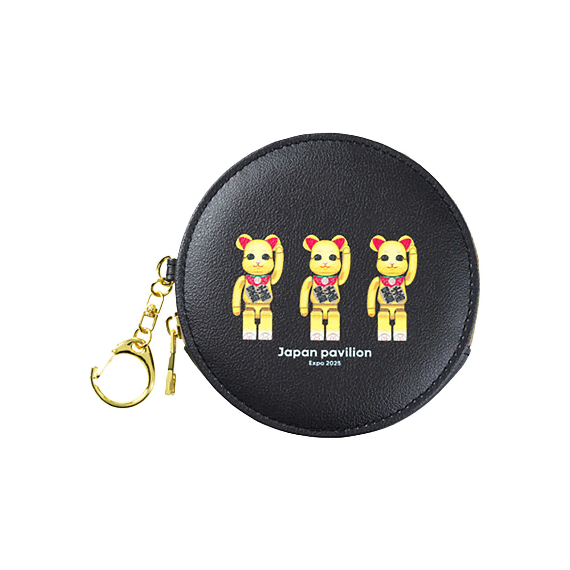 大阪・関西万博 BE@RBRICK グッズ BE@RBRICK ラウンドポーチ(maneki-neko)