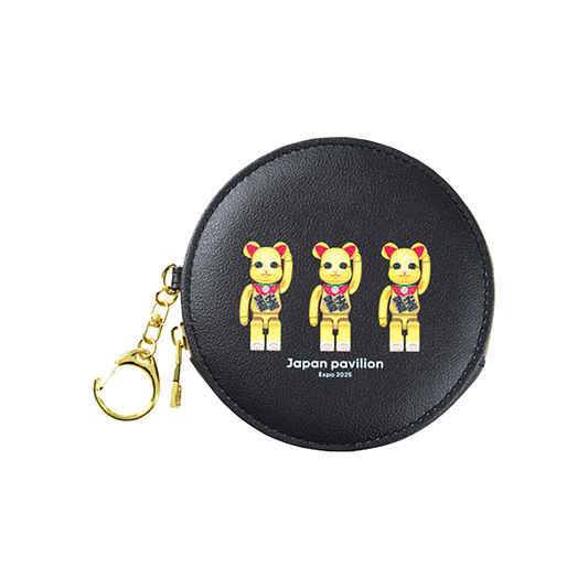 大阪・関西万博 BE@RBRICK グッズ BE@RBRICK ラウンドポーチ(maneki-neko)