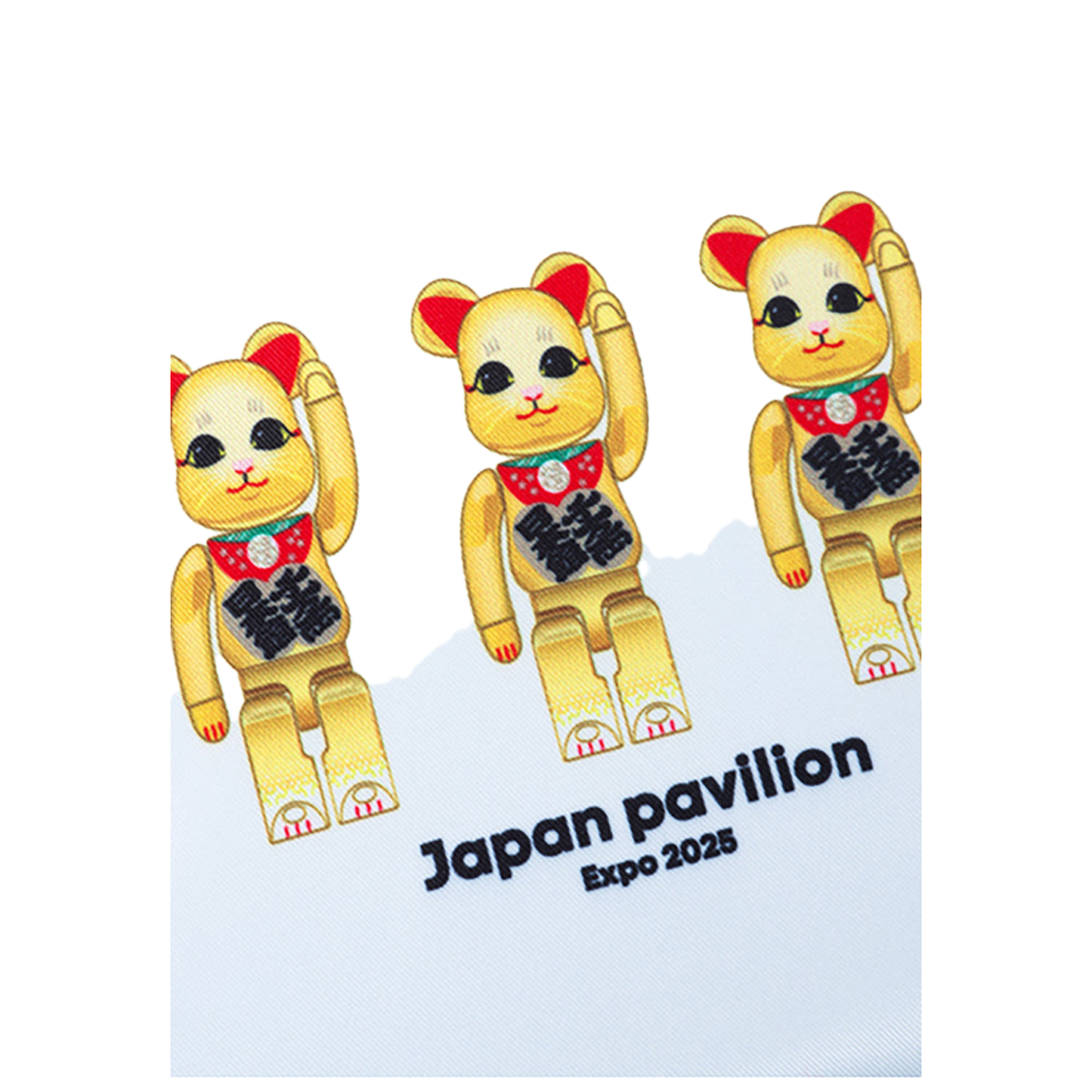 大阪・関西万博 BE@RBRICK グッズ BE@RBRICK マチ付きポーチ(maneki-neko)