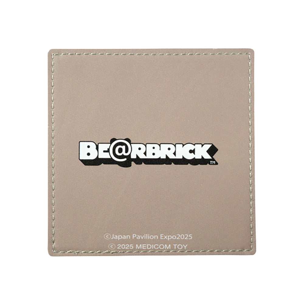 大阪・関西万博 BE@RBRICK グッズ BE@RBRICK フェイクレザーコースター(element)_1