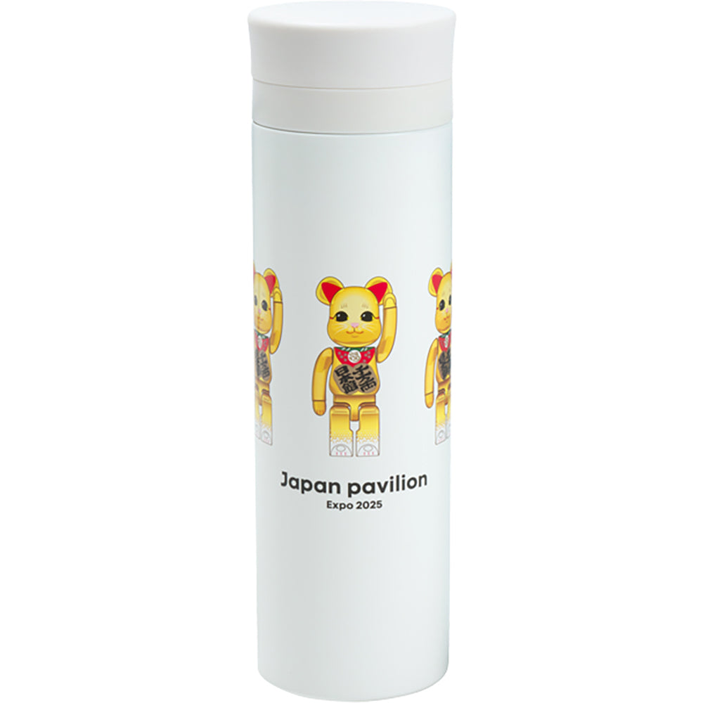 大阪・関西万博 BE@RBRICK グッズ BE@RBRICK ステンレスボトル(maneki-neko)_0