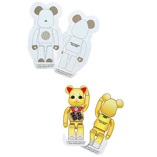 大阪・関西万博 BE@RBRICK グッズ BE@RBRICK カットシールセット(JP＆maneki-neko)