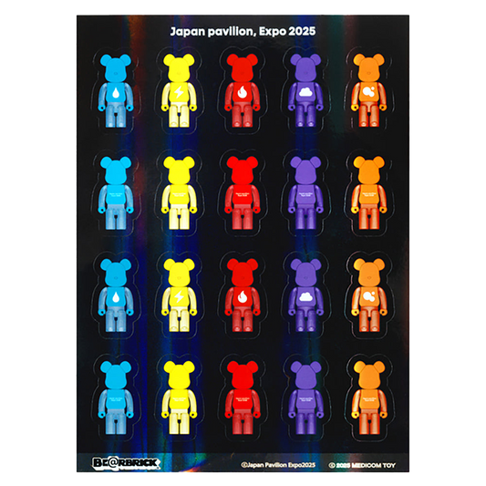 大阪・関西万博 BE@RBRICK グッズ BE@RBRICK グリッターシール(element)
