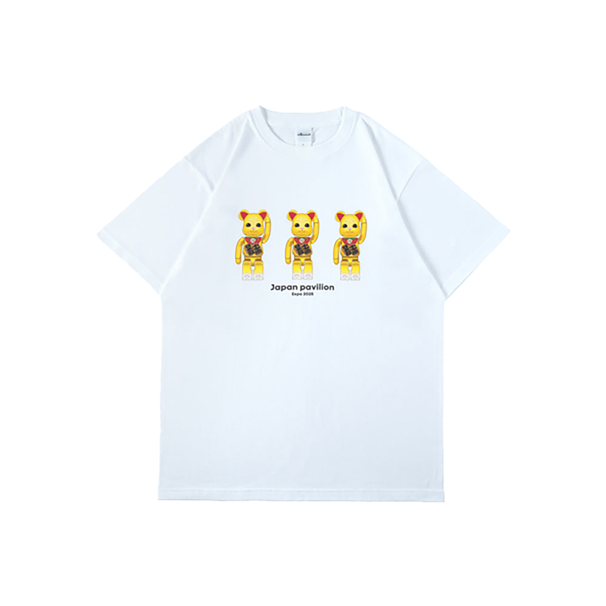 大阪・関西万博 BE@RBRICK グッズ BE@RBRICK Tシャツ(maneki-neko)