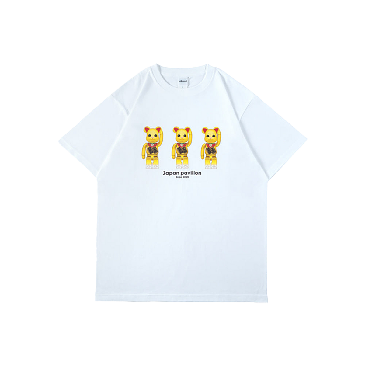 大阪・関西万博 BE@RBRICK グッズ BE@RBRICK Tシャツ(maneki-neko)