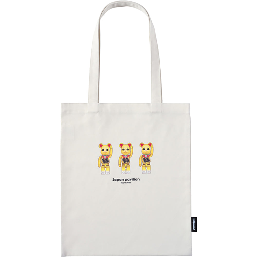 大阪・関西万博 BE@RBRICK グッズ BE@RBRICK トートバッグ(maneki-neko) M_1