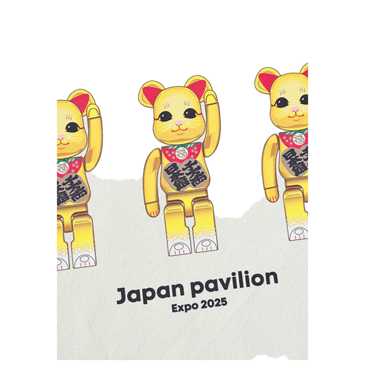 大阪・関西万博 BE@RBRICK グッズ BE@RBRICK トートバッグ(maneki-neko) M