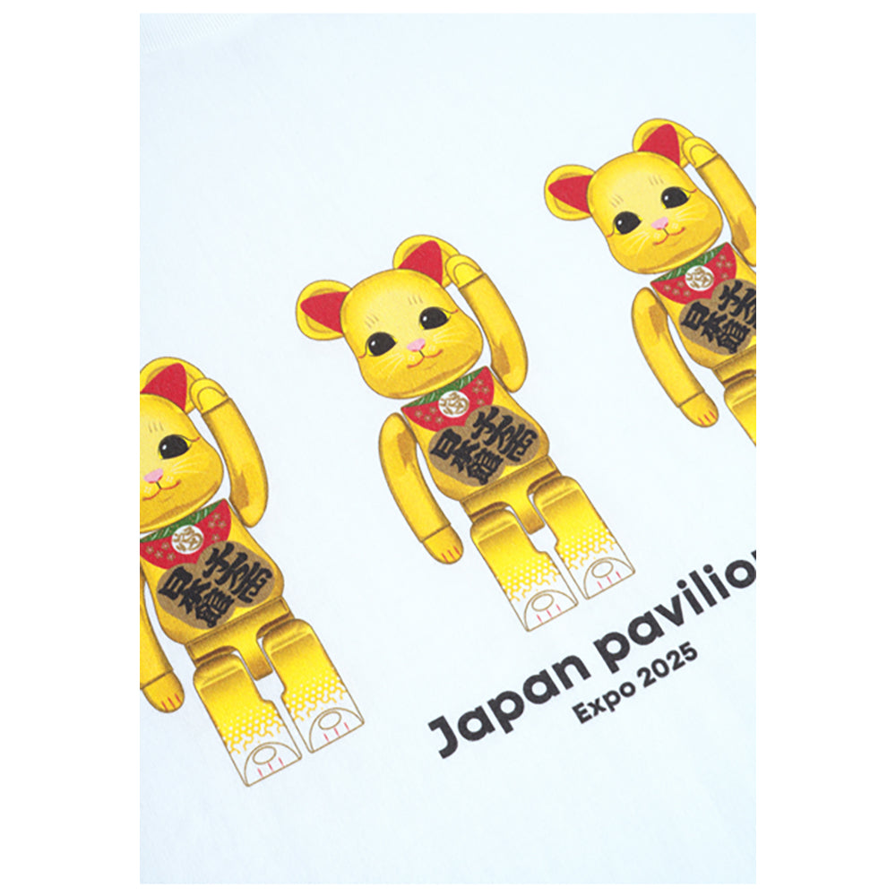 大阪・関西万博 BE@RBRICK グッズ BE@RBRICK Tシャツ(maneki-neko)_2