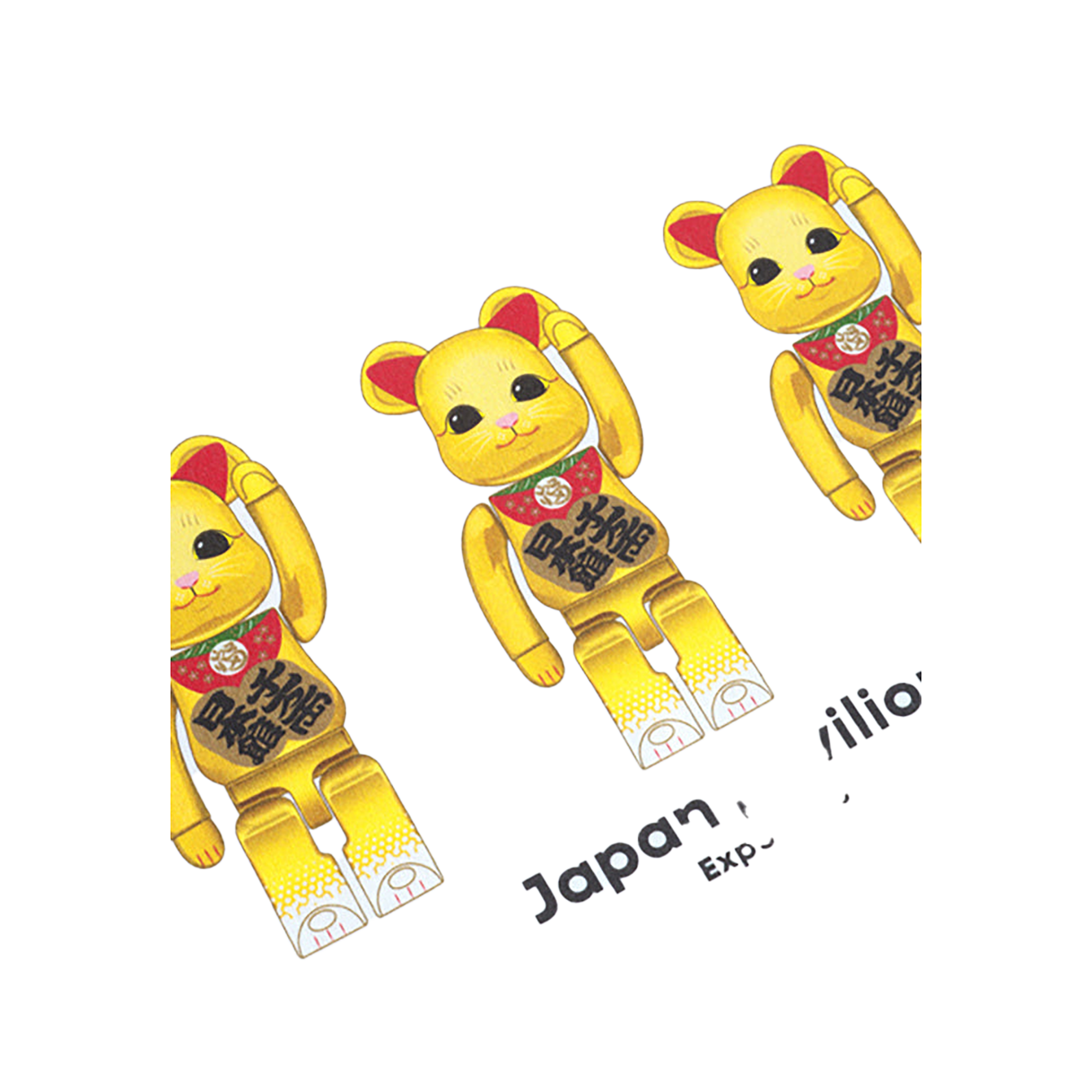 大阪・関西万博 BE@RBRICK グッズ BE@RBRICK Tシャツ(maneki-neko)