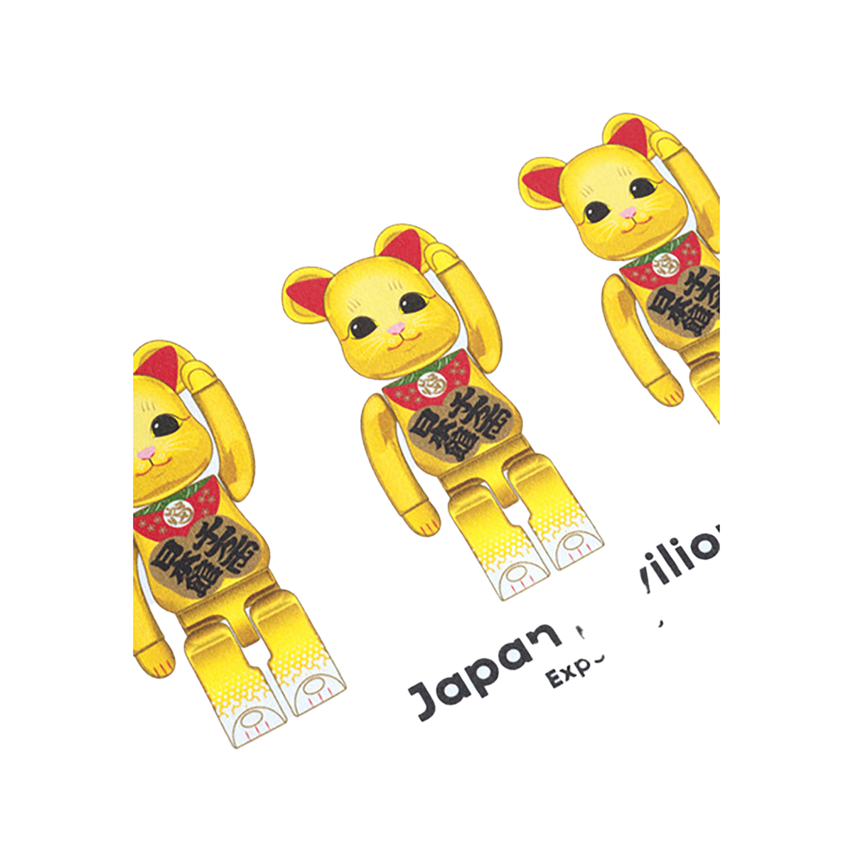 大阪・関西万博 BE@RBRICK グッズ BE@RBRICK Tシャツ(maneki-neko)